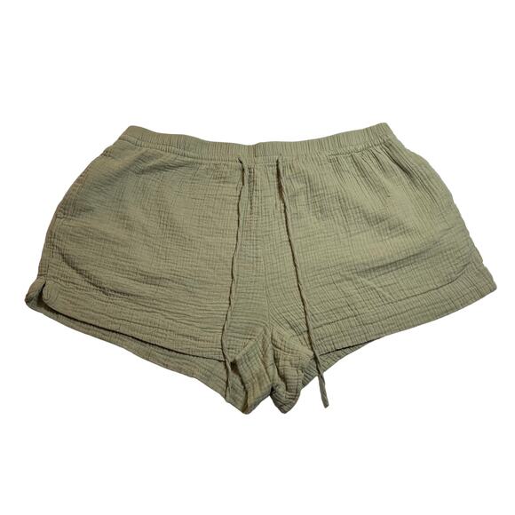 BUNDLE (2) H&M/Nautica Gauze Fabric Pull On Shorts Size X-Large *FLAW* - Picture 2 of 14